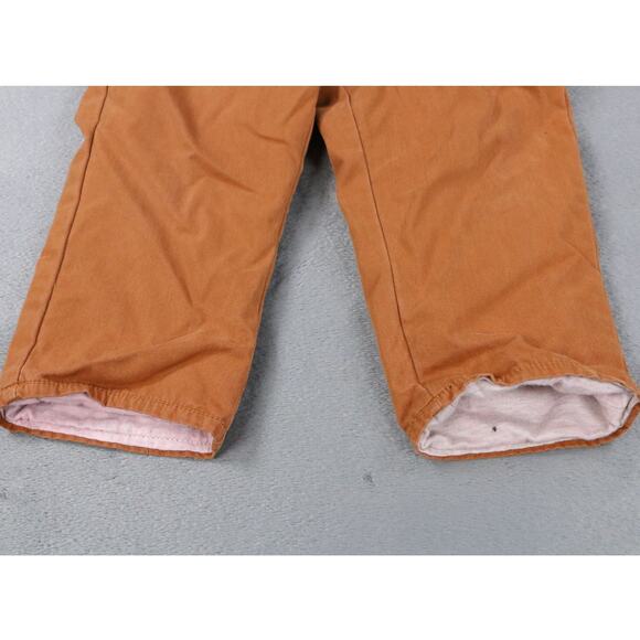Hanna Andersson Baby/Toddler Pants Size 75 Brown Lined Cotton Pull-On Joggers - Picture 7 of 8